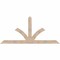 Ekena Millwork Richland Smooth Timber Gable Bracket, Douglas Fir, 96"W x 44"H x 3 1/2"D x 5 1/2"F, 11/12 Pitch GBW096X44X0406RIC00SDF - alternate 1